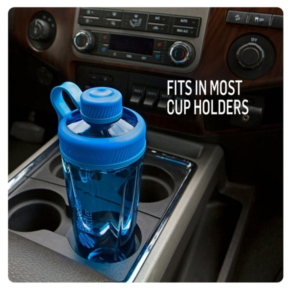 BlenderBottle 32oz Radian Tritan Water Bottle Shacker Bottle Peeble Gray - Picture 5 of 8